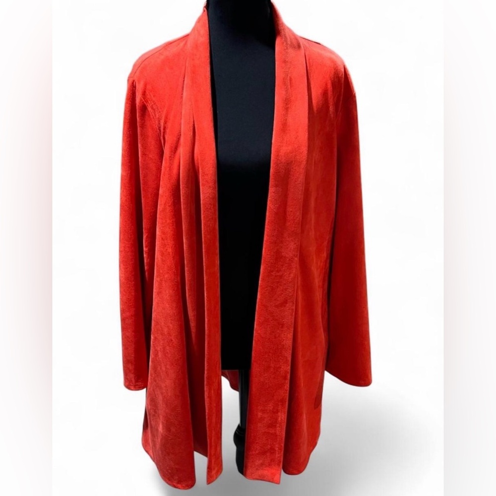 Weavz Bold Red Cardigan
